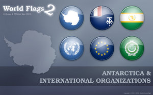 Флаги стран Антарктики png