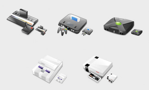 Иконки игровых консолей