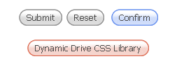 CSS овальные кнопки